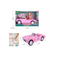 Milla Toys Lutka sa autom i stikerima za sređivanje auta 11/63765 Milla Toys Lutka sa autom i stikerima za sređivanje auta 11/63765