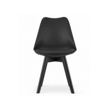 ModernHome Napoli set 4 stolice Double Black