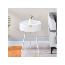ModernHome Okrugli sto sa uklonivim poklopcem