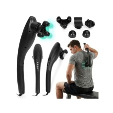 ModernHome Rucni vibracioni masazer za telo sa 5 nastavaka, 20W, ModernHome ModernHome Rucni vibracioni masazer za telo sa 5 nastavaka, 20W, ModernHome