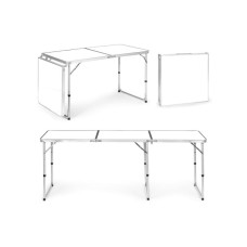 ModernHome Sklopivi sto za kampovanje - White, 180x60 cm