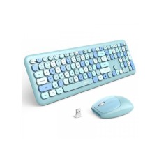 MOFII RETRO set tastatura i miš u PLAVOJ boji