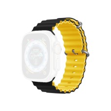 MOYE Zamenska narukvica za Moye Kronos 4 pametni sat 44/45/49mm Black/Yellow