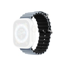 MOYE Zamenska narukvica za Moye Kronos 4 pametni sat 44/45/49mm Obisidian Mist/Black