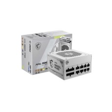 MSI MAG 850W A850GL PCIE5 Gold modularno napajanje belo