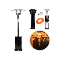 MultiGarden Gasna grejalica za terasu 13 kW sa staklom, za dvoriçse, sa regulatorom, crevom i pokrivacem, MultiGarden MultiGarden Gasna grejalica za terasu 13 kW sa staklom, za dvoriçse, sa regulatorom, crevom i pokrivacem, MultiGarden