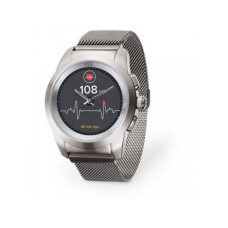 MyKronoz Zetime-elite petite brushed silver smart watch