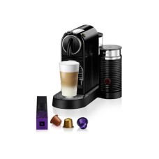 NESPRESSO CitiZ&milk Limousine Black Aparat za kafu i aparat za pravljenje pene od mleka (D123-EUBKN2-S)