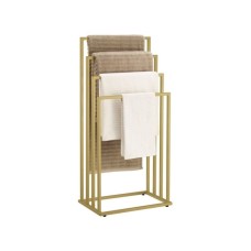 Oskar Držač za peškire sa 4 šipke zlatni