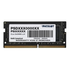 PATRIOT 16GB SODIMM DDR4, 2666MHz, Signature, PSD416G266681S