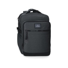 Pepe Jeans Ranac 42cm sa pregradama za laptop i tablet Whitton grey Pepe Jeans Ranac 42cm sa pregradama za laptop i tablet Whitton grey