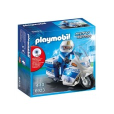PLAYMOBIL City Action - Policija: Motor sa LED svetlom