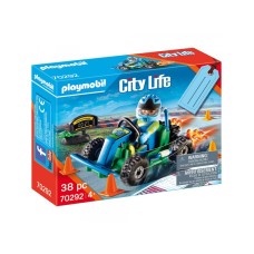 PLAYMOBIL City Life Vozač kartinga