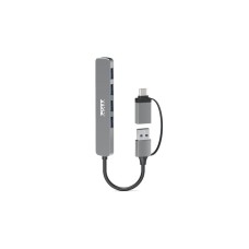 Port HUB USB-C / USB-A vers 4 ports USB-A 3.0 5Gbps