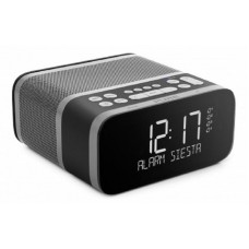 PURE SIESTA S6 Bedside DAB+ radio with Bluetooth - Graphite(149584)