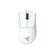 RAZER DeathAdder V3 Pro, ergonomski bežični gejming miš, beli