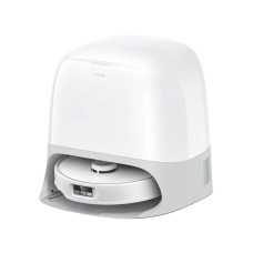 Roborock Robot usisavač sa stanicom za pražnjenje, 6400 mAh, WiFi - Qrevo Curv White