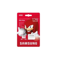 SAMSUNG MicroSDXC + SD adapter, 128GB, PRO Plus Sonic the Hedgehog (MB-MD128SA/LC1)