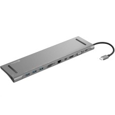 Sandberg Docking station AIO USB-C - HDMI/VGA/mini DP/LAN/3xUSB 3.0