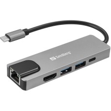 Sandberg USB adapter Sandberg 336-99 100W USB-C 5 u 1