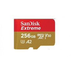 SANDISK SDXC 256GB Extreme micro 190MB/s UHS-I Class10 U3 V30+Ad