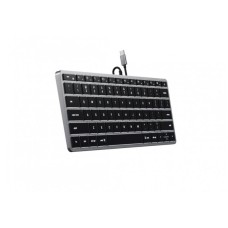 SATECHI Slim W1 USB-C BACKLIT Wired Keyboard - US - Space Grey