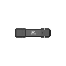SILICON POWER Portable Stick SSD 250GB DS72 USB 3.2 Gen 2 Type-C/Type-A SP250GBUC3S72V