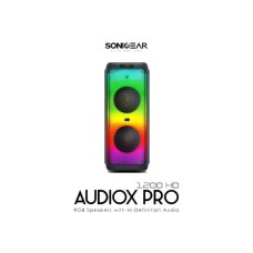 SONIC GEAR AudioX Pro 1200HD 110W RMS RGB Bluetooth