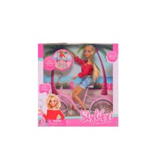 STYLIFY Fashion lutka sa biciklom, 31cm