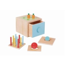 TOOKY TOY DRVENA EDUKATIVNA KUTIJA 4 U 1 TK320