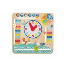 TOOKY TOY Drvena igračka Sat sa kalendarom TF329 107/72370