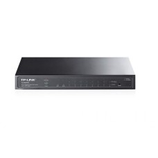 TP LINK EtStream 8-Port Gigabit PoE Smart Switch T1500G-10PS