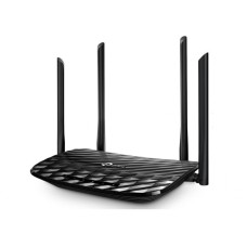 TP LINK Wi-Fi Ruter AC1200 Dual Band Gigabit 300Mbps/867Mbps (2.4GHz/5GHz), 1xWAN, 4xGLAN, 5x antena (ARCHER C6)