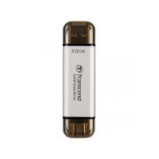 TRANSCEND Eksterni SSD 512GB Tip-C / Tip-A srebrni TS512GESD310S