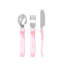 TWISTSHAKE PRIBOR ZA JELO 12 M PASTEL PINK