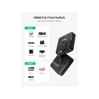 VELTEH HDMI Swich/Spliter 1/2 4k 60Hz CM217 50966