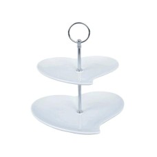Vilde 122936 Porcelanski stalak za serviranje na dva nivoa