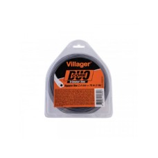 VILLAGER Silk za trimer 2.4mm X 390m (5LB) - duo core četvrtasta nit ( 068397 )
