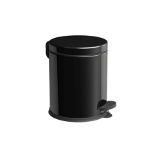 VINOX Kanta za otpatke sa pedalom metal CRNA 12 lit (visina 370mm, prečnik 250mm)