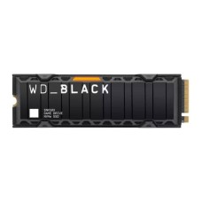 WESTERN DIGITAL 4TB, M.2 NVMe SSD Gen4, SN850X Black + Heatsink (WDS400T2XHE)