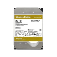 WESTERN DIGITAL Gold, 20TB, 7200rpm, 512MB (WD202KRYZ)