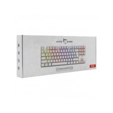 WHITE SHARK GK 2106 US, Commandos tastatura, bela
