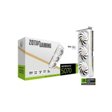 ZOTAC GAMING GeForce RTX 5070 AMP White Edition 12GB GDDR7 192bit ZT-B50700FQ-10P